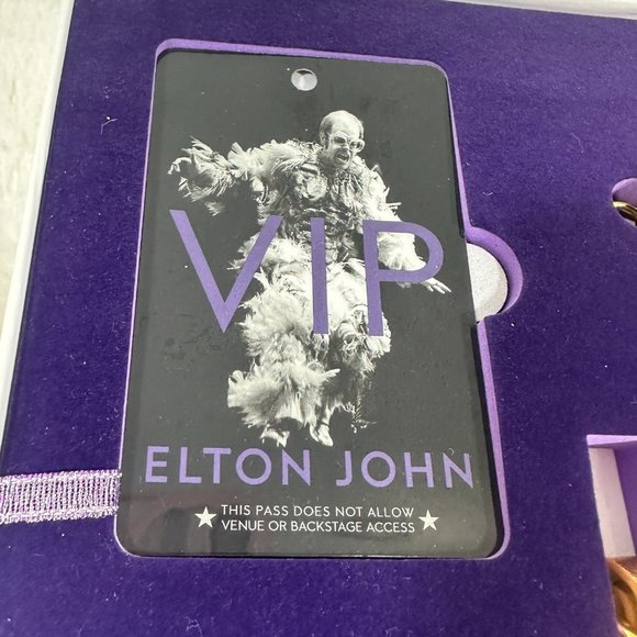 Elton John Farewell Tour VIP Merchandise New 5pc box set E Star Box - Picture 3 of 10
